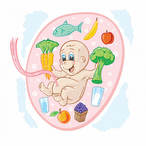 gravidanza pancione bambino pancia mangia