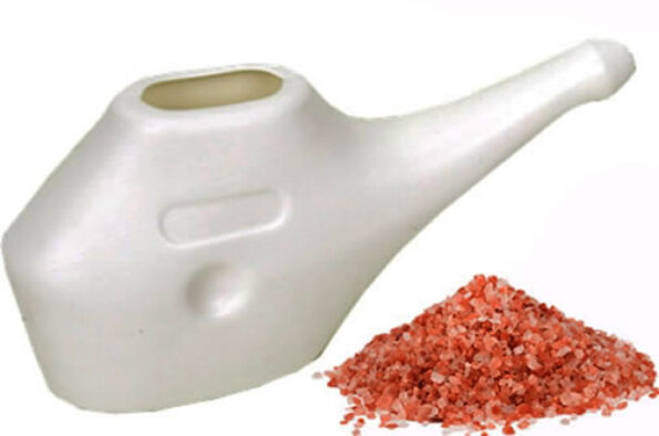 lavaggio nasale naturale sale netipot plastica